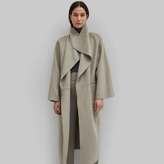 Wool long coat